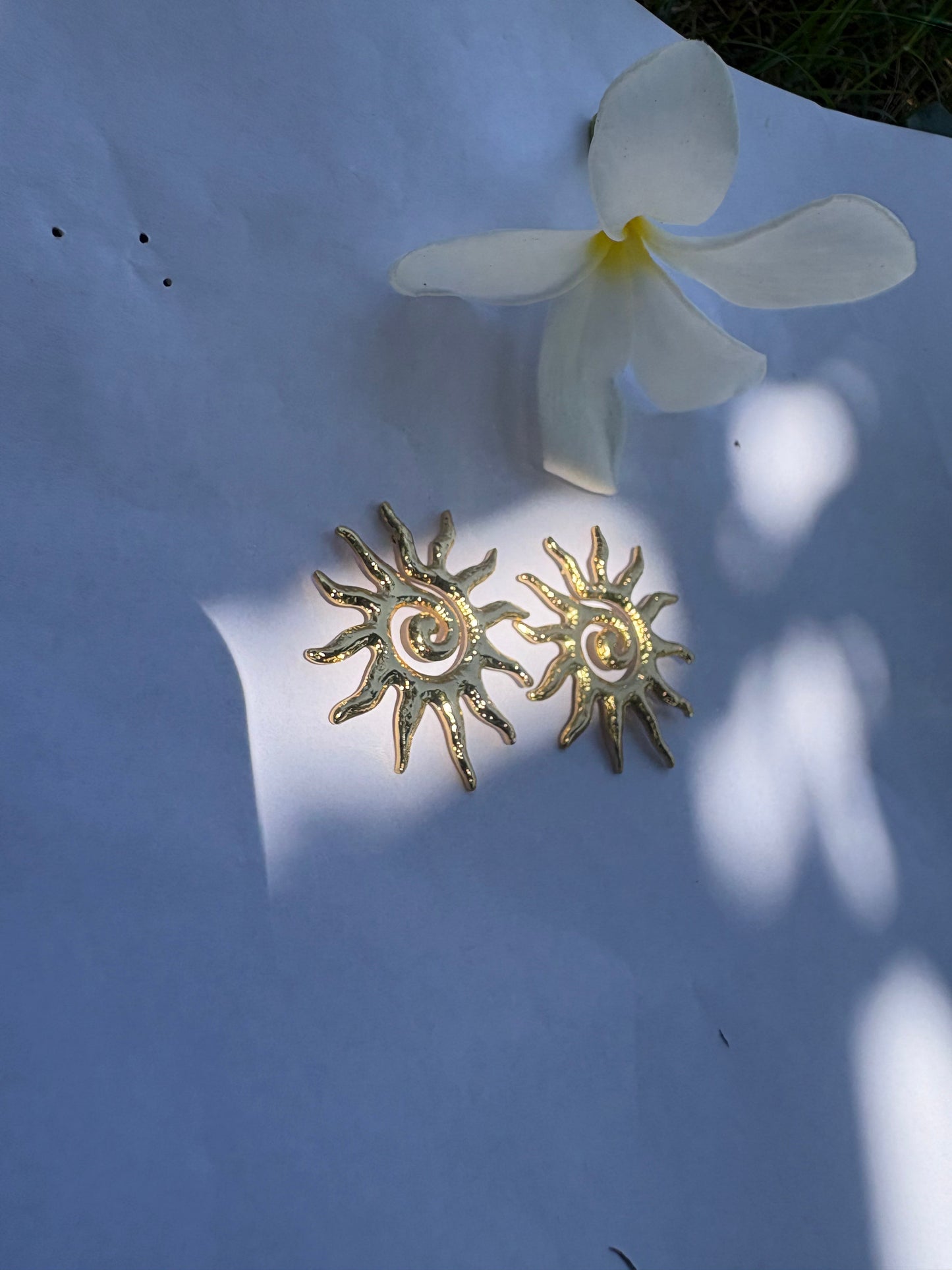 Spiral Sun Earrings Moonstruck