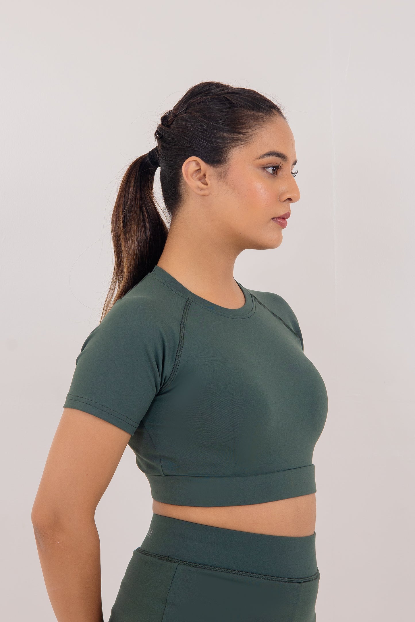 Prithvi Crop Top_Mint Green