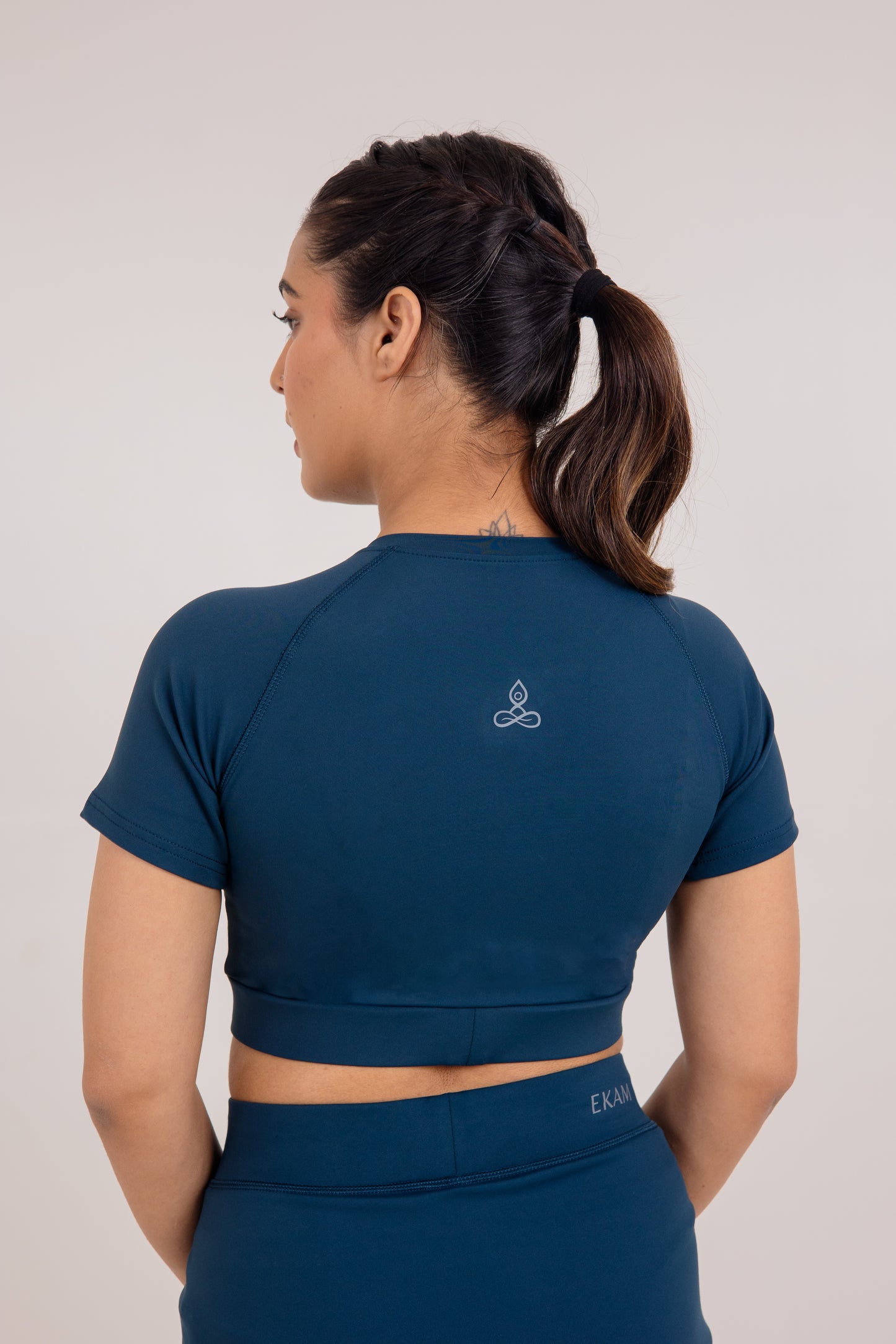 Prithvi Crop Top_Airforce