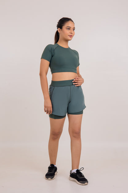 Surya Shorts_Mint Green