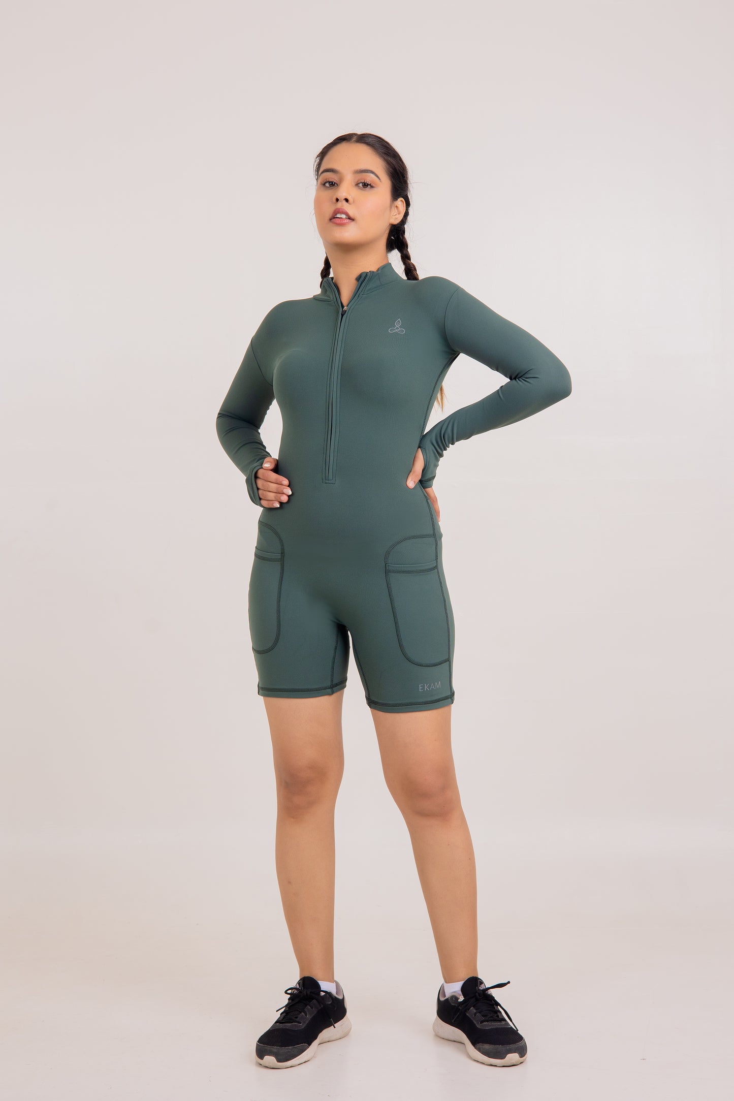 Akasha Romper_Mint Green