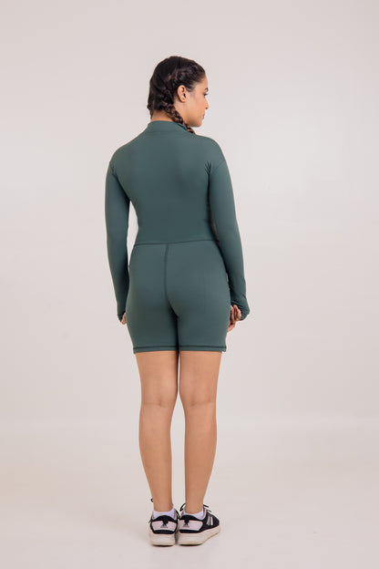 Akasha Romper_Mint Green