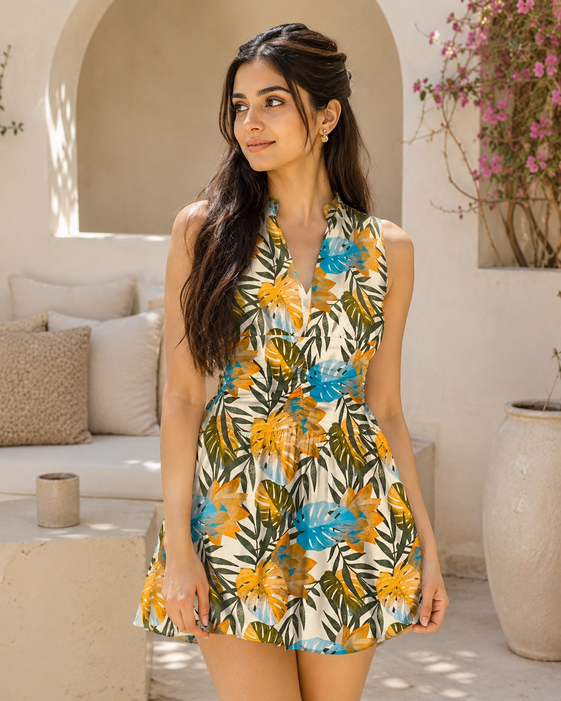 Tropical Escape Mini Dress