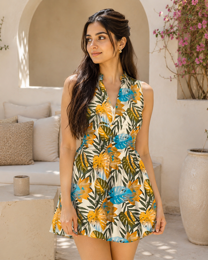 Tropical Escape Mini Dress