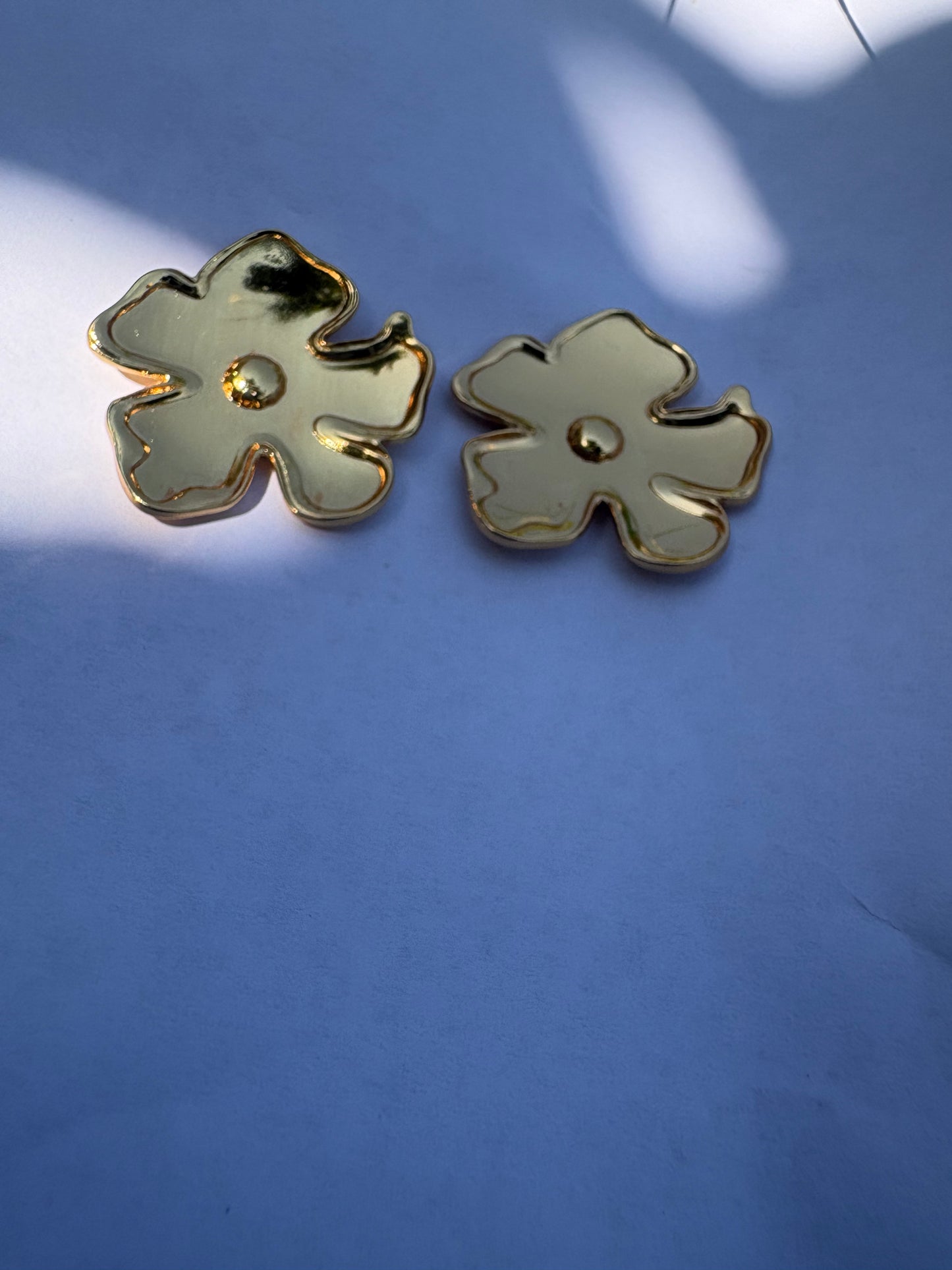 Golden Bloom Stud Earrings