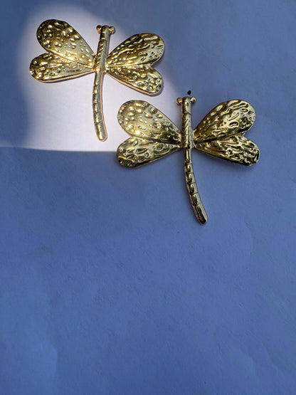 Golden Wings Earrings