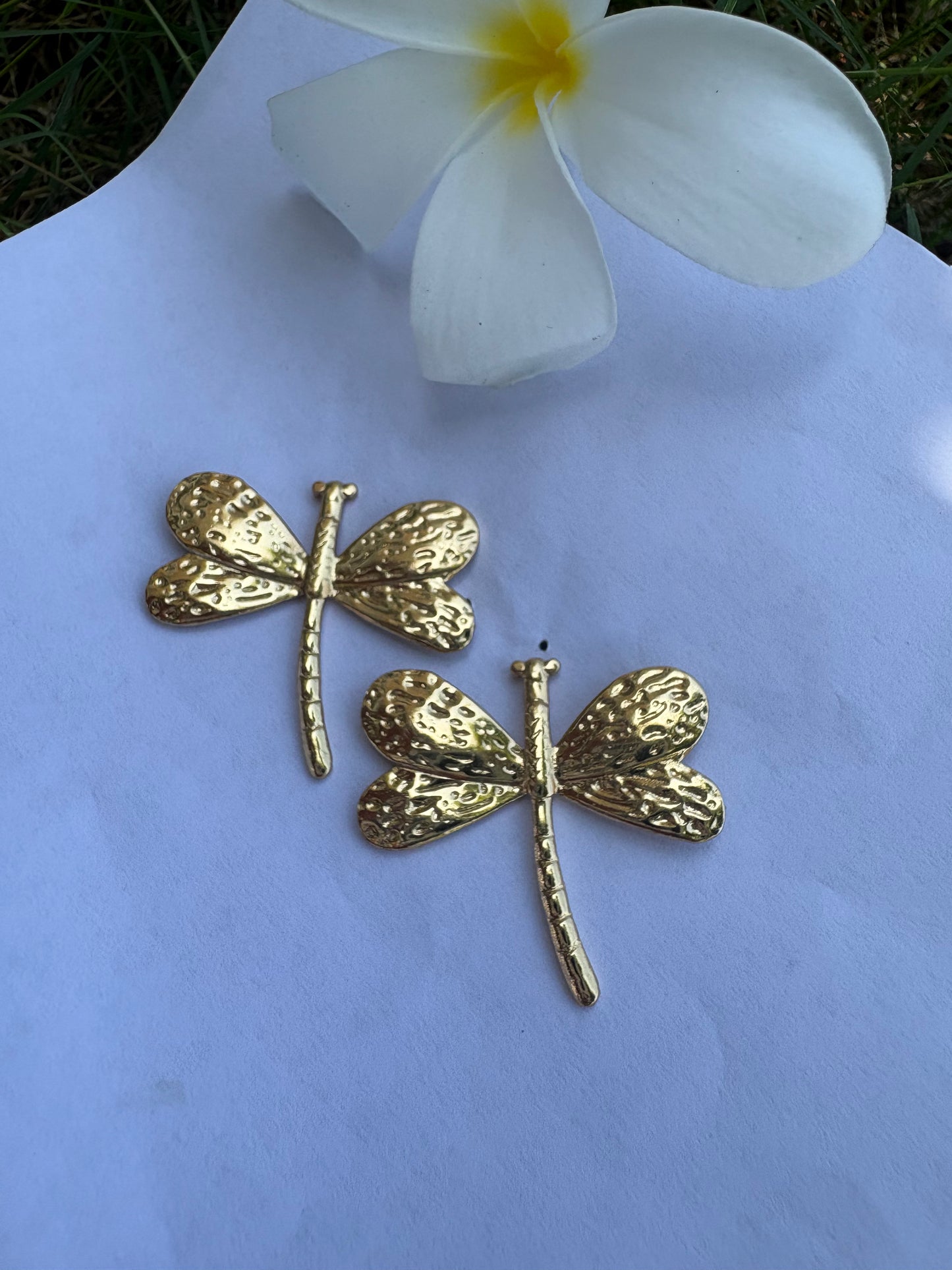 Golden Wings Earrings