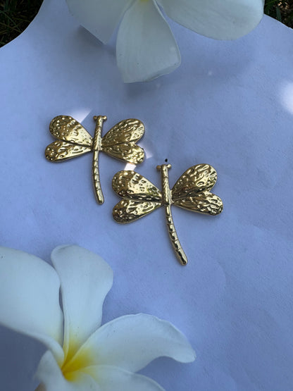 Golden Wings Earrings