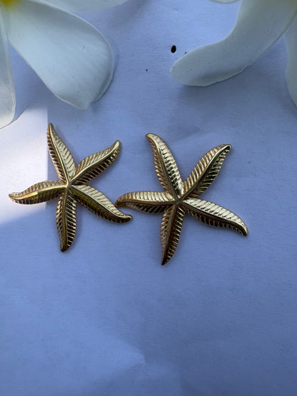 Starfish Statement Earrings
