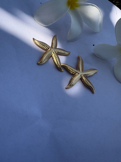 Starfish Statement Earrings