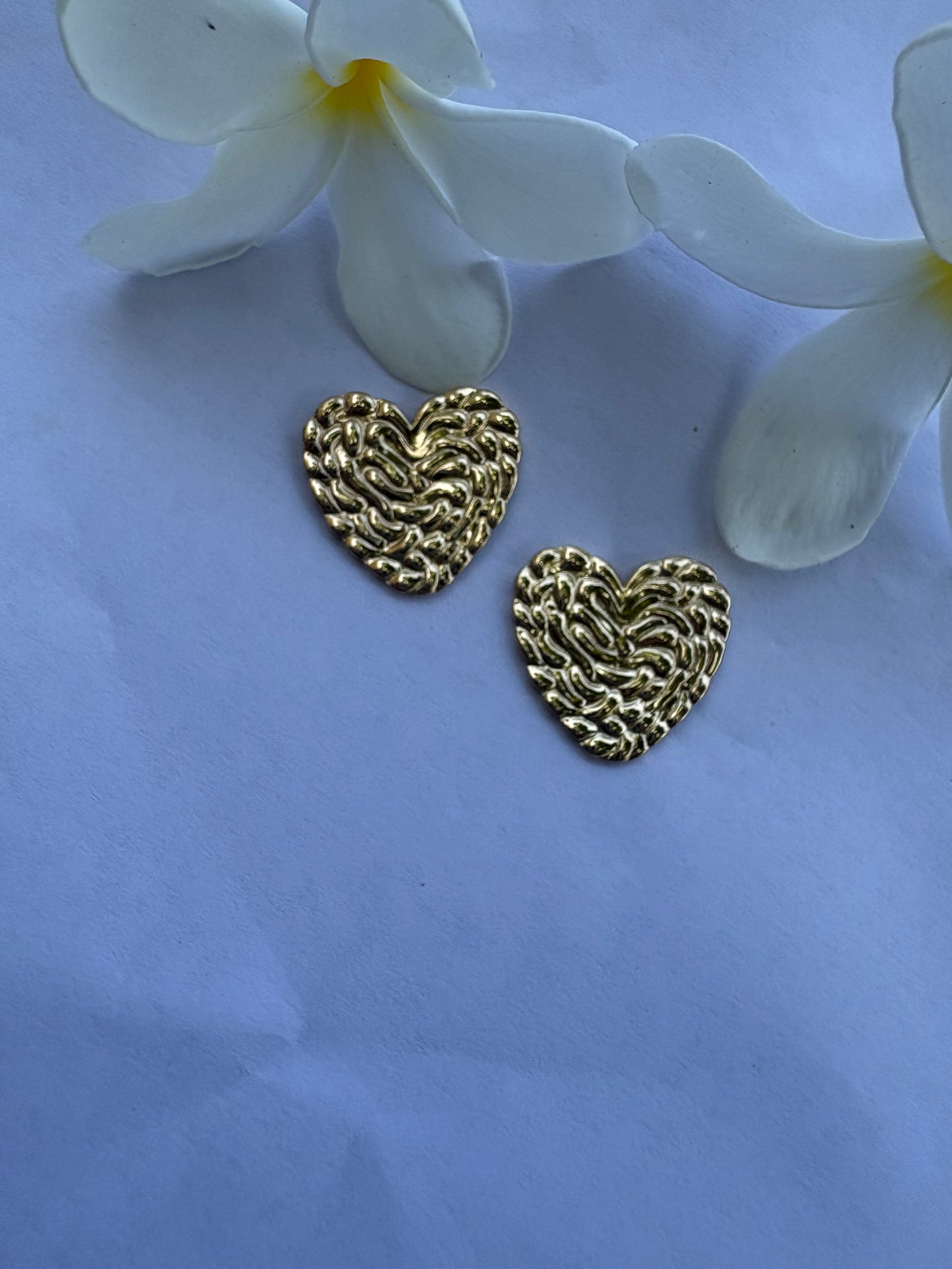 Dual Heart Earring