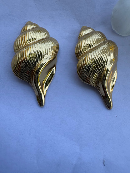 New Shell Statement Earrings