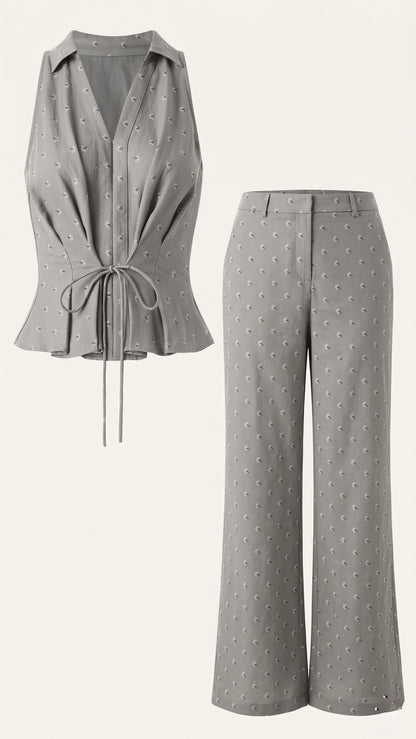 Cloud Mist Cotton Co-Ord Set