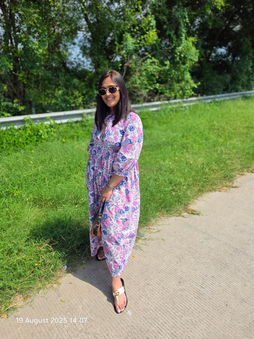 Printed Maxi Dress