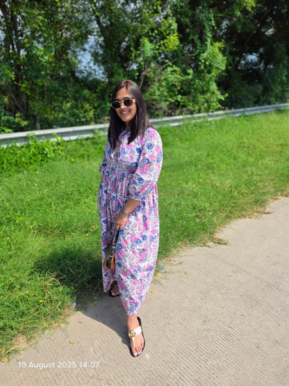 Printed Maxi Dress