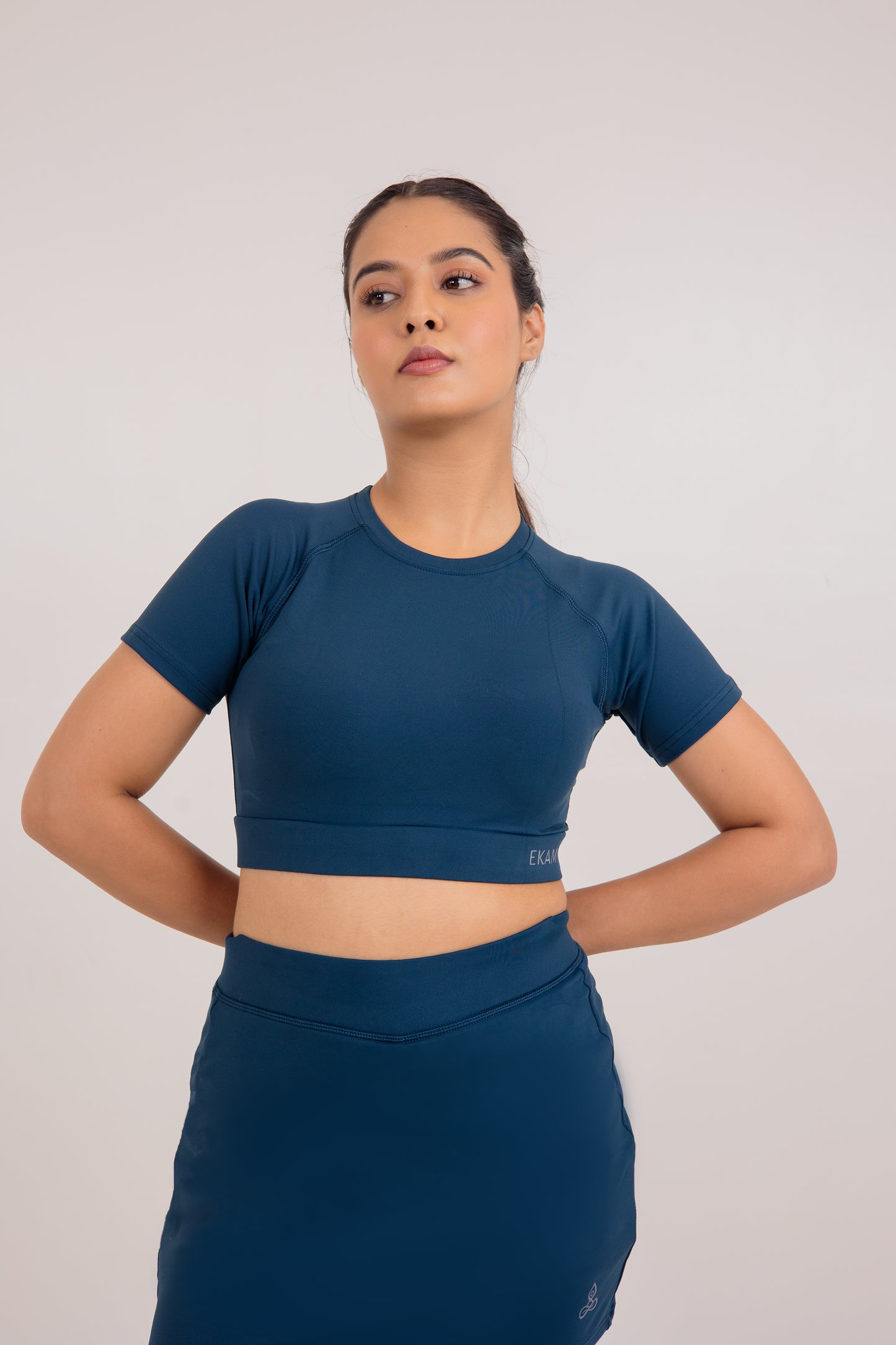 Prithvi Crop Top_Airforce