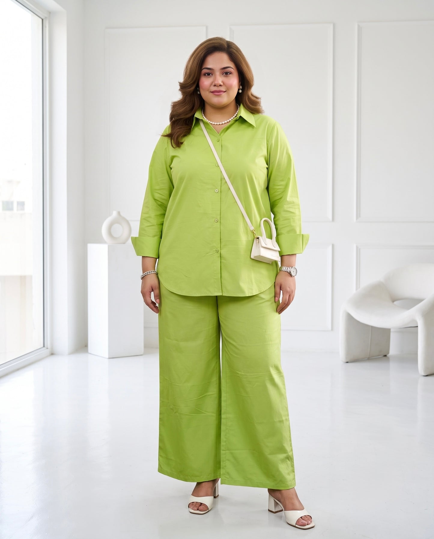 Lime Luxe Co-Ord Set Moonstruck