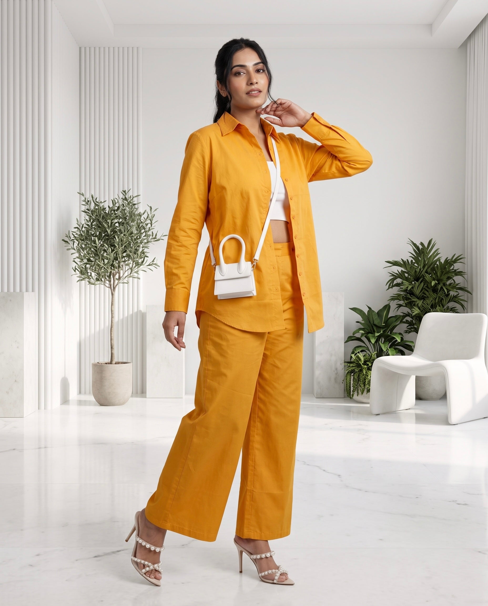 Golden Glow Co-Ord Set Moonstruck