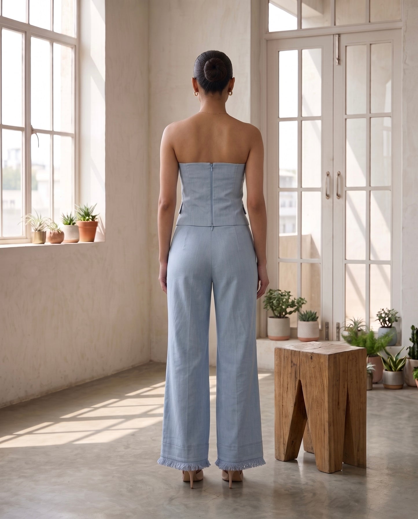 Celeste Blue Co-Ord Set Moonstruck
