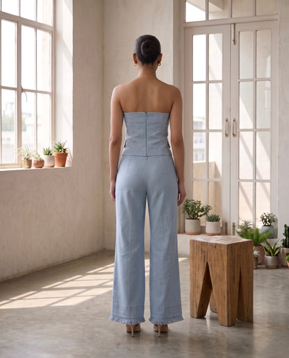 Celeste Blue Co-Ord Set Moonstruck