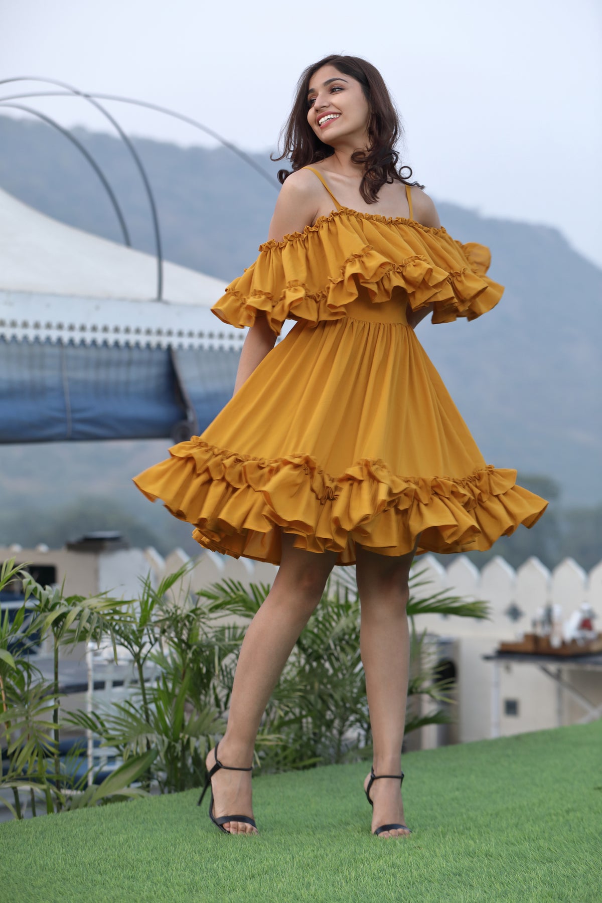 Short Yellow Prom Dress, Homecoming Dresses, Graduation School Party G –  DressesTailor